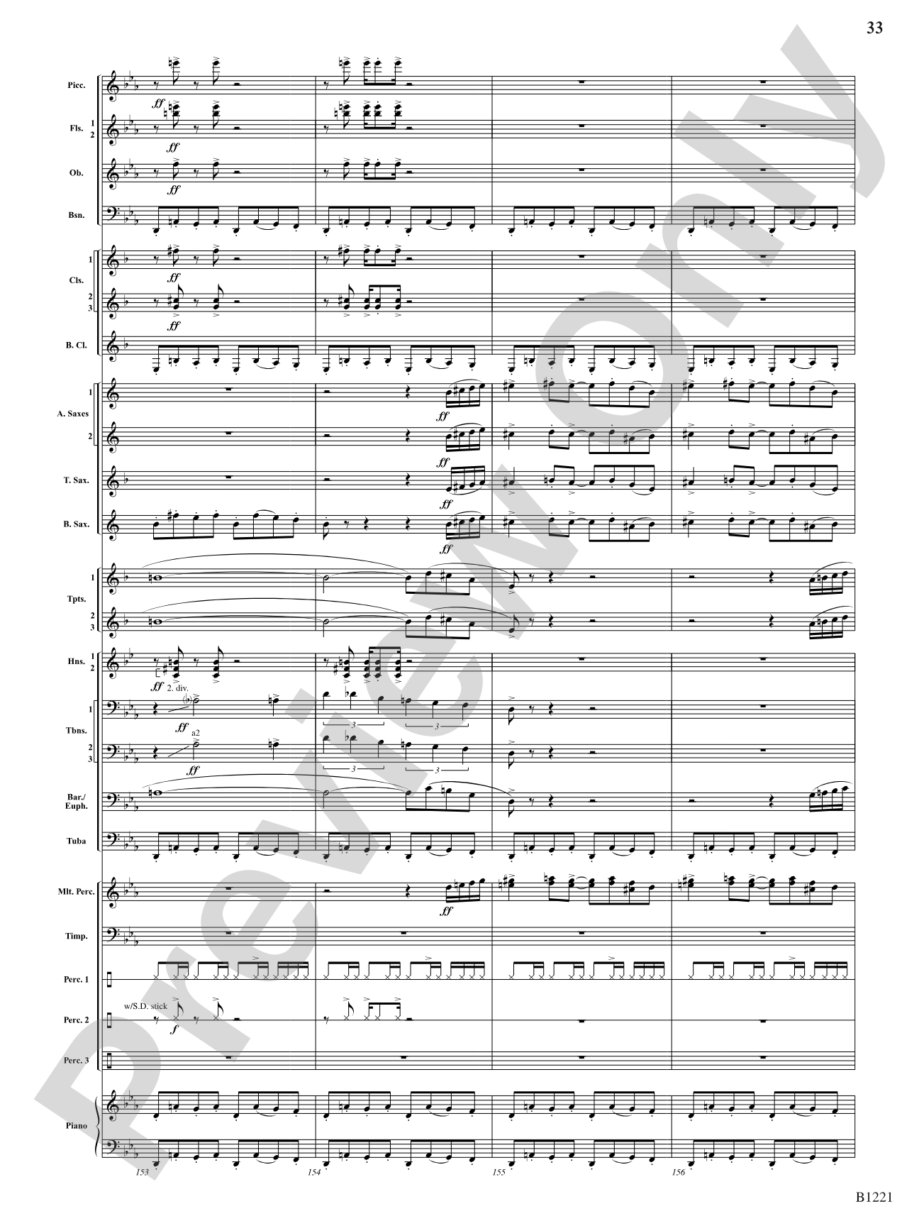 Celestial Legend: Concert Band Conductor Score & Parts