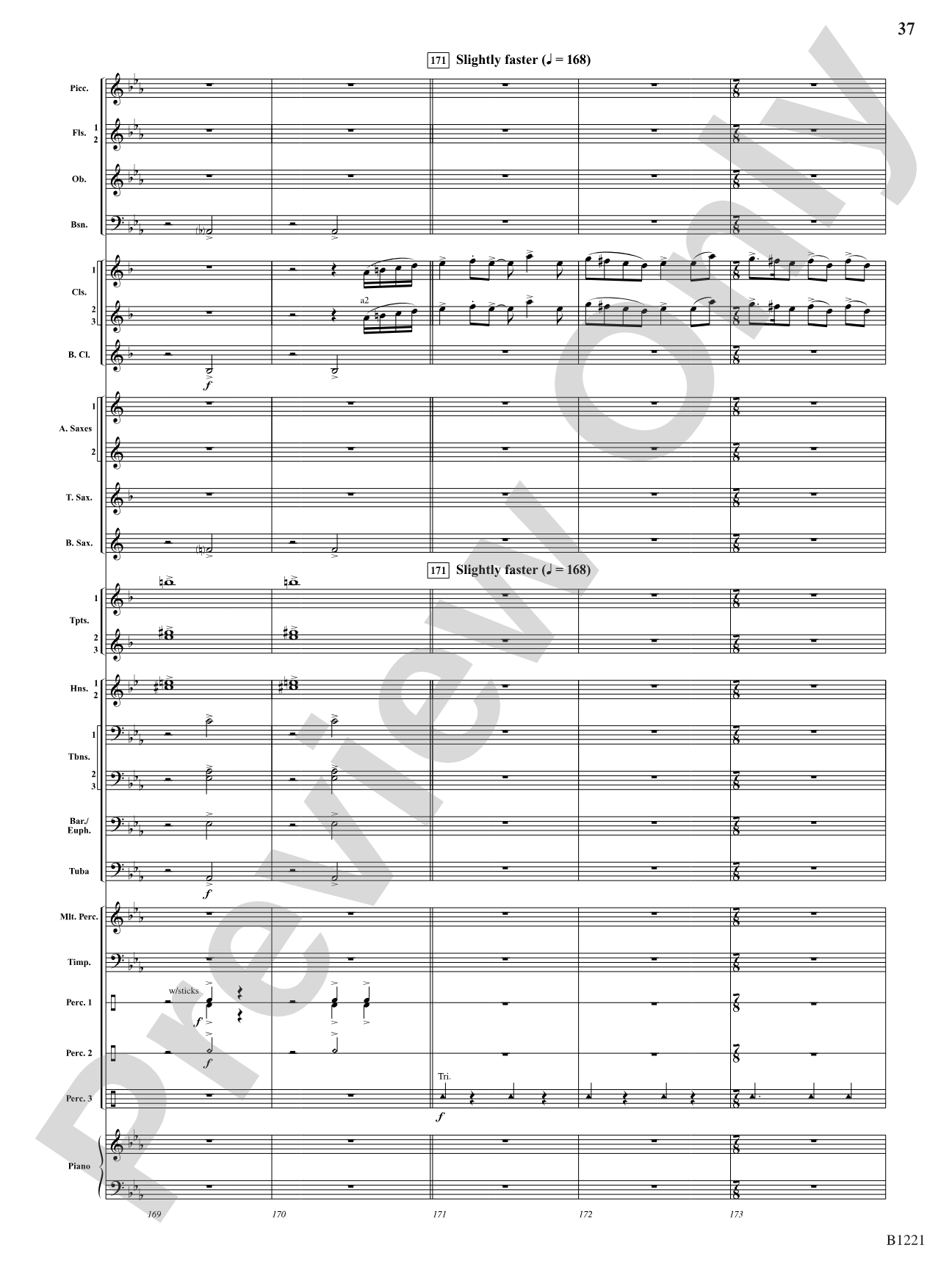 Celestial Legend: Concert Band Conductor Score & Parts