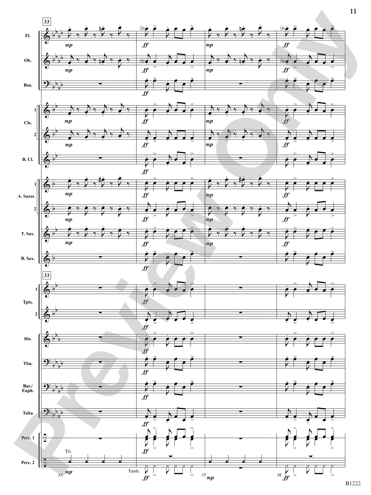 The Happy Hungarian: Concert Band Conductor Score & Parts