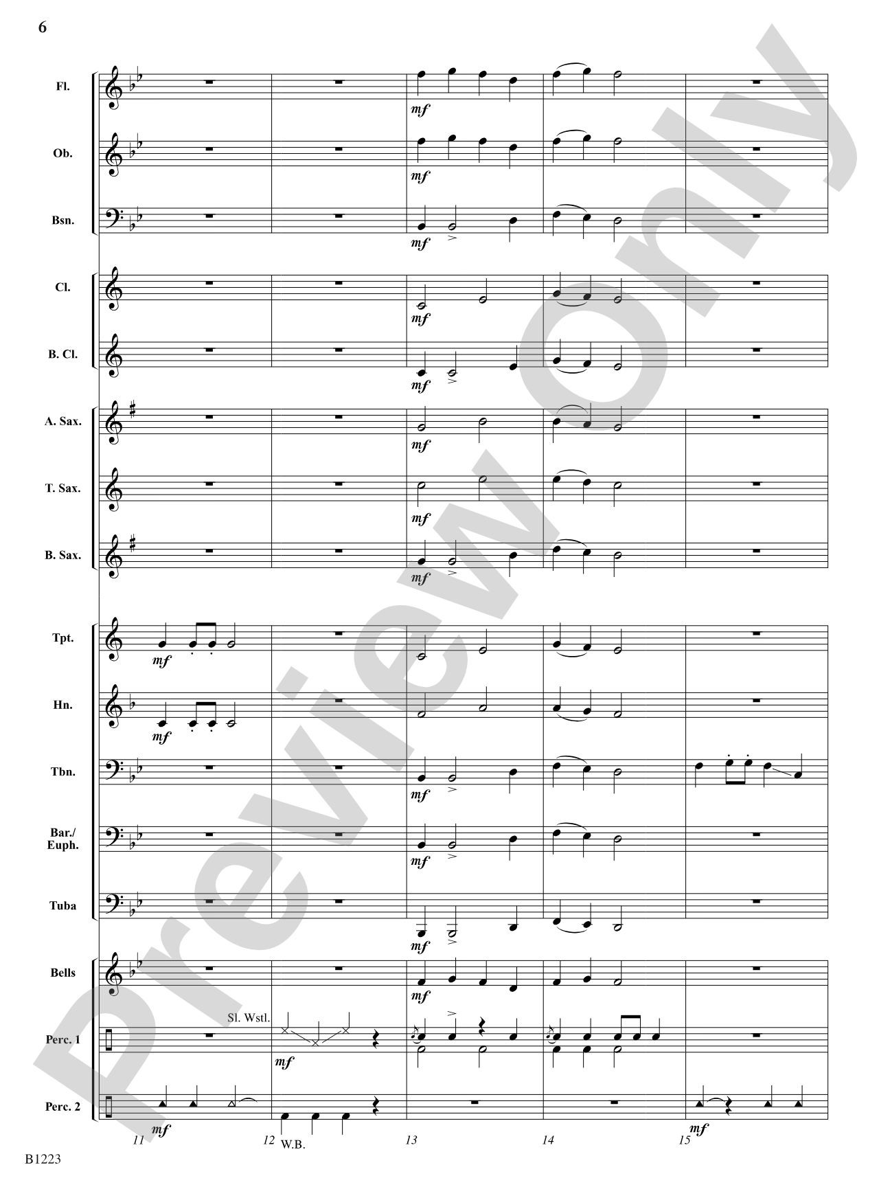 Slideways: Concert Band Conductor Score & Parts