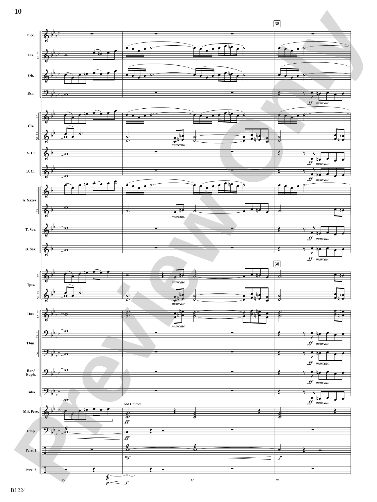 Dies Irae: Concert Band Conductor Score & Parts