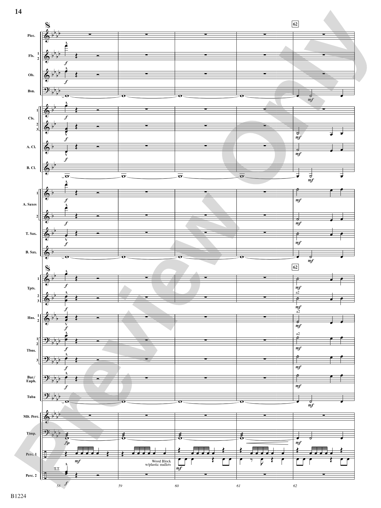 Dies Irae: Concert Band Conductor Score & Parts