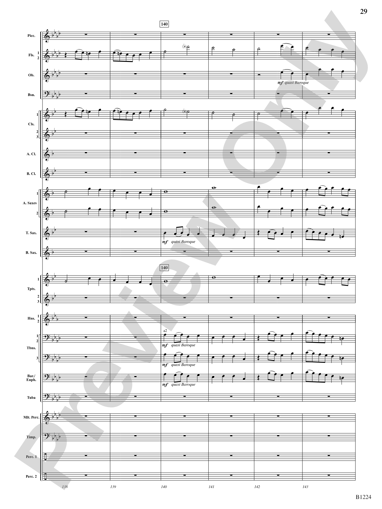 Dies Irae: Concert Band Conductor Score & Parts