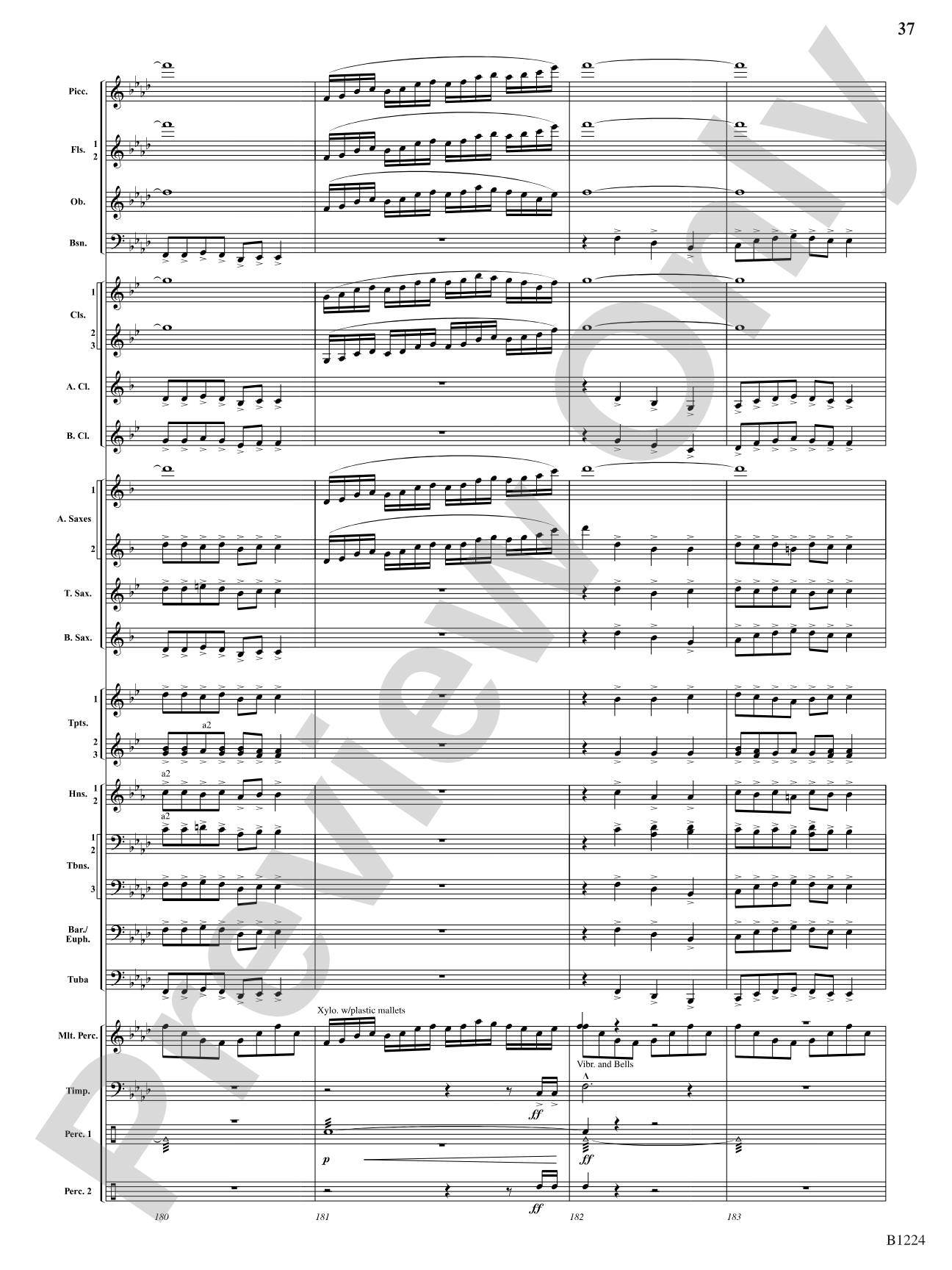 Dies Irae: Concert Band Conductor Score & Parts