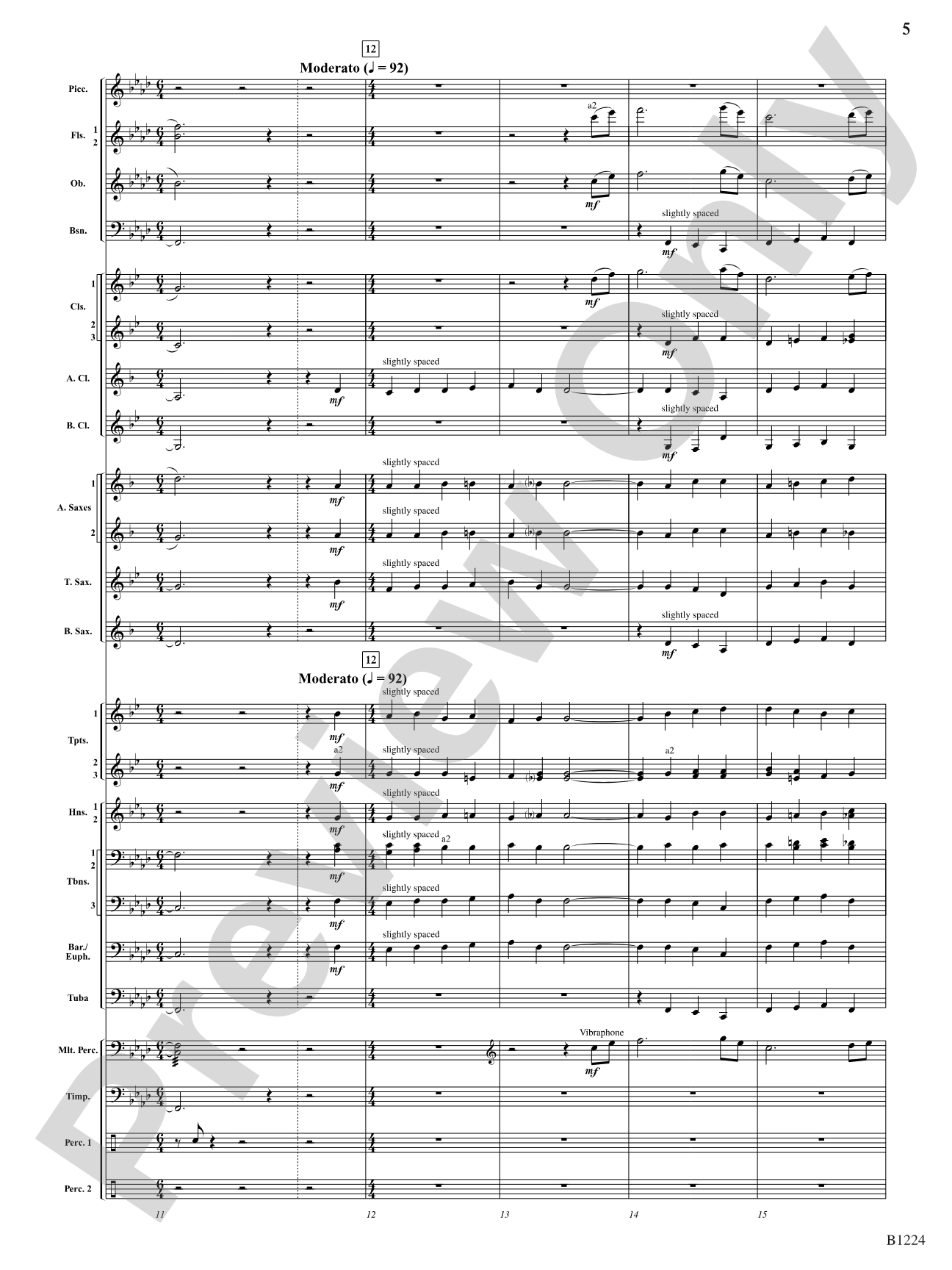 Dies Irae: Concert Band Conductor Score & Parts