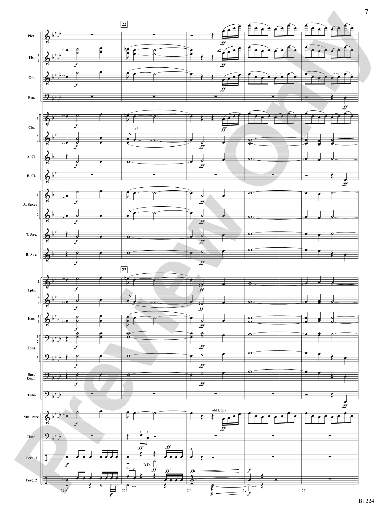 Dies Irae: Concert Band Conductor Score & Parts