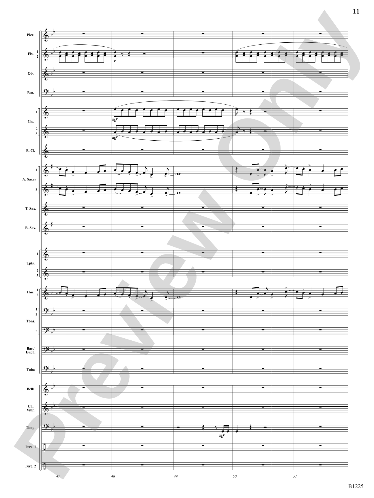 Among the Clouds: Concert Band Conductor Score & Parts