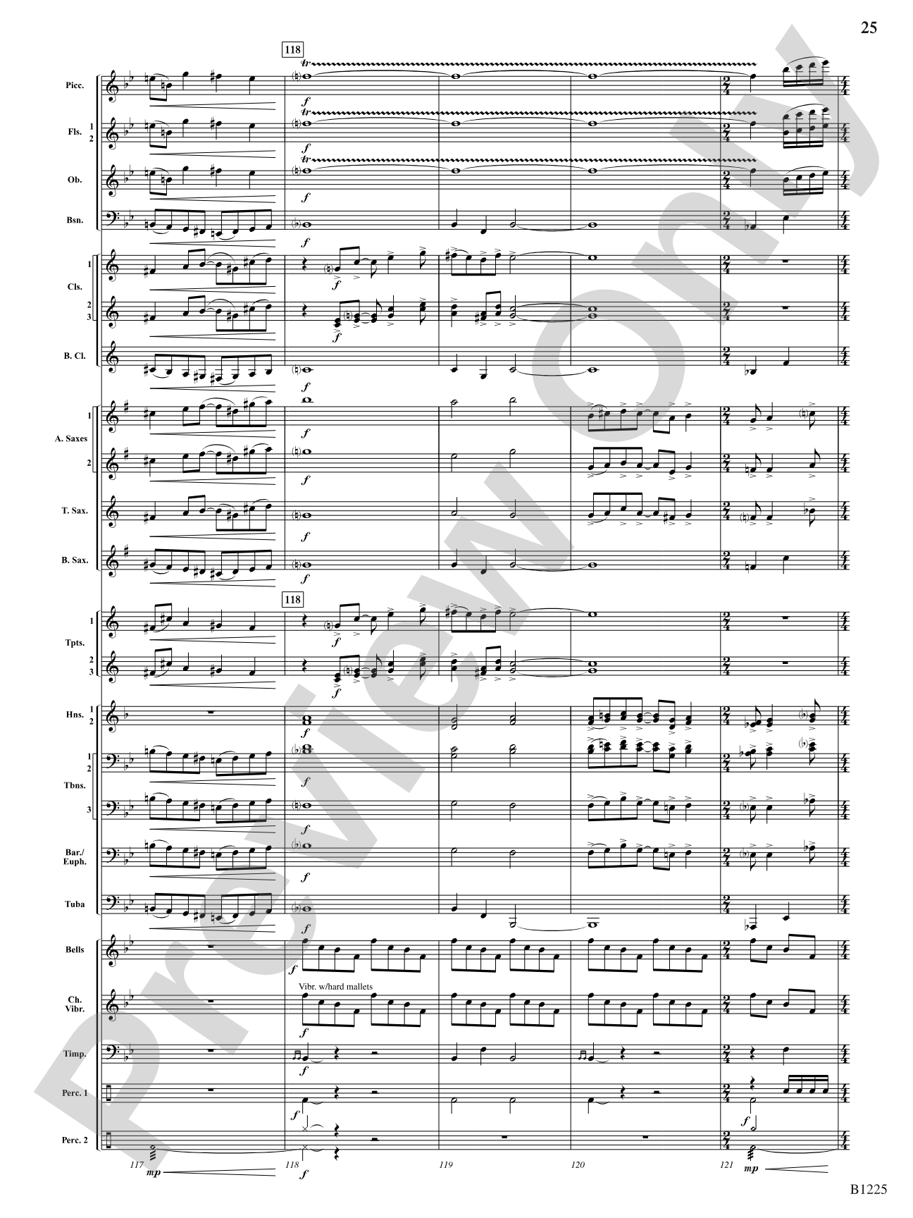Among the Clouds: Concert Band Conductor Score & Parts