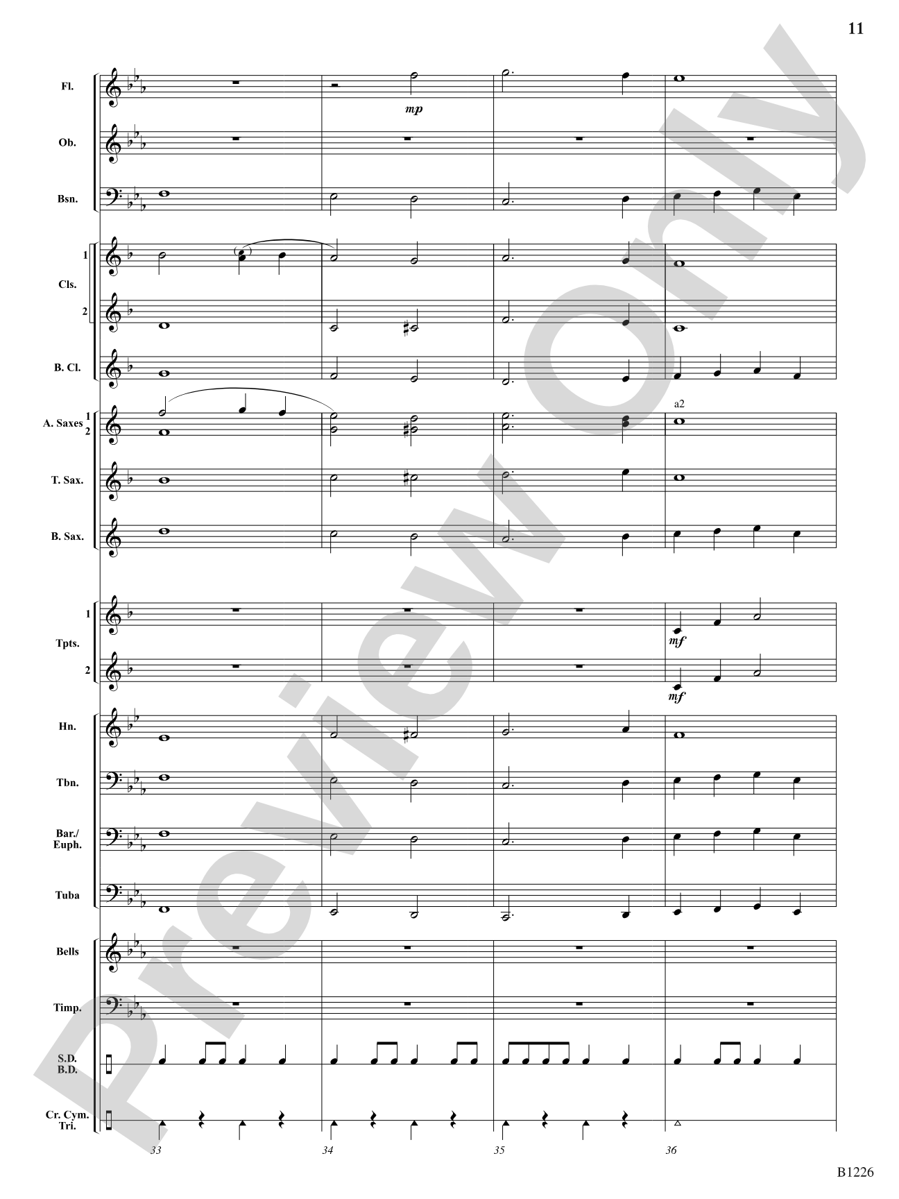 Torch of Valor: Concert Band Conductor Score & Parts