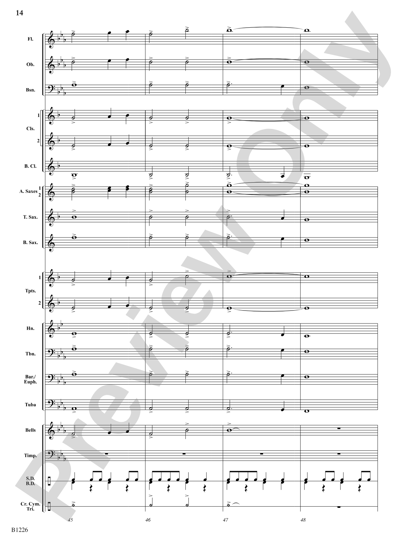 Torch of Valor: Concert Band Conductor Score & Parts