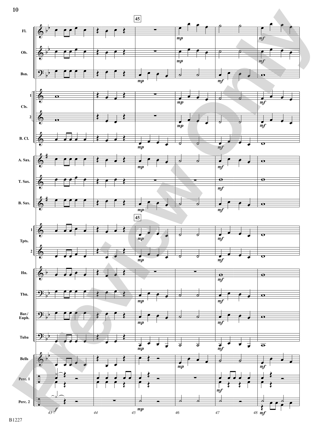 Equus: Concert Band Conductor Score & Parts
