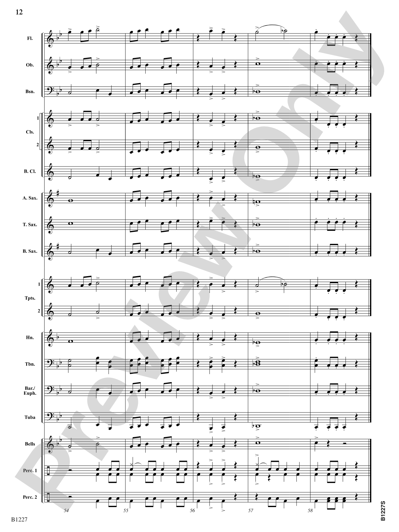 Equus: Concert Band Conductor Score & Parts