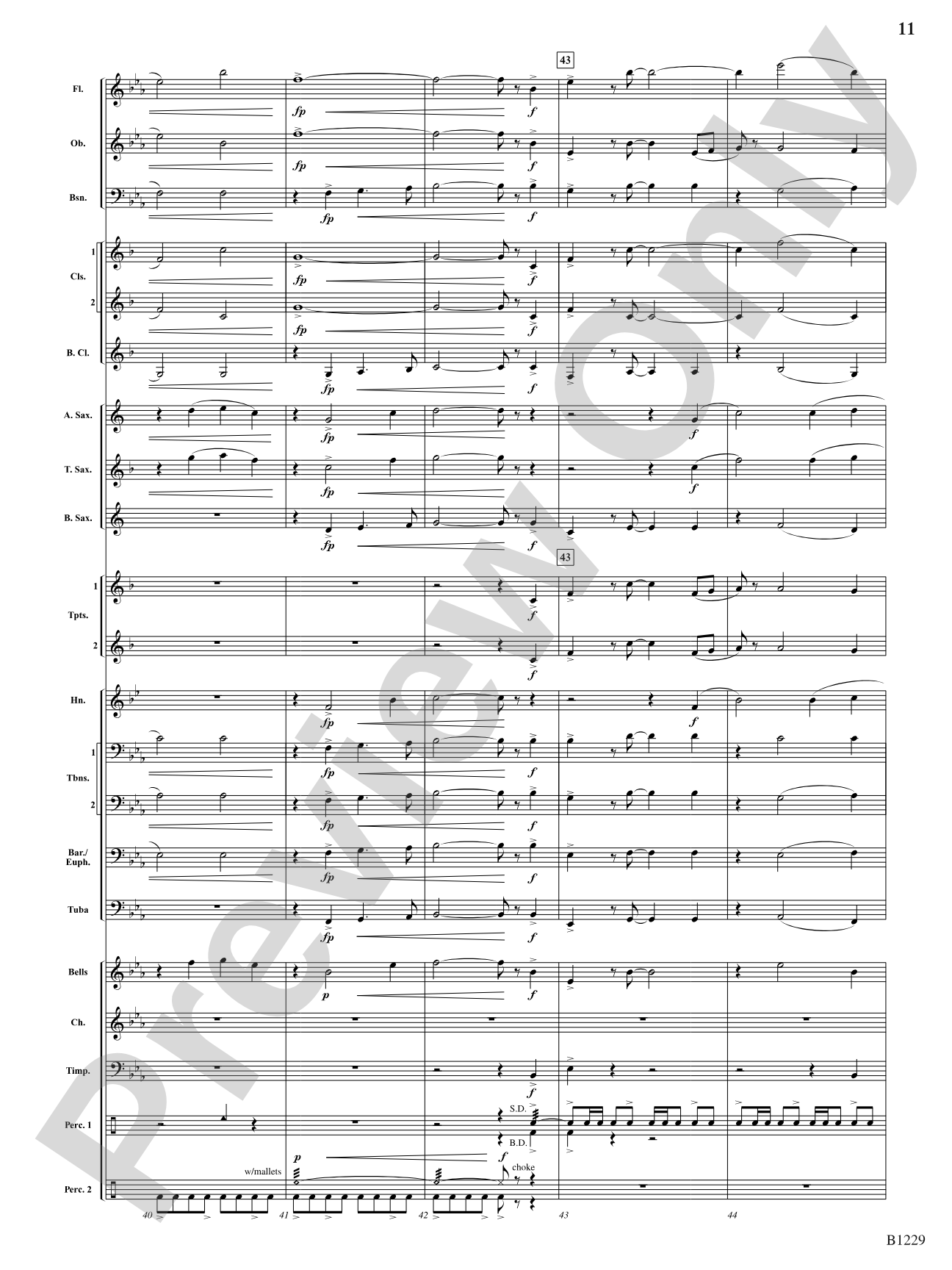 Cheyenne: Concert Band Conductor Score & Parts
