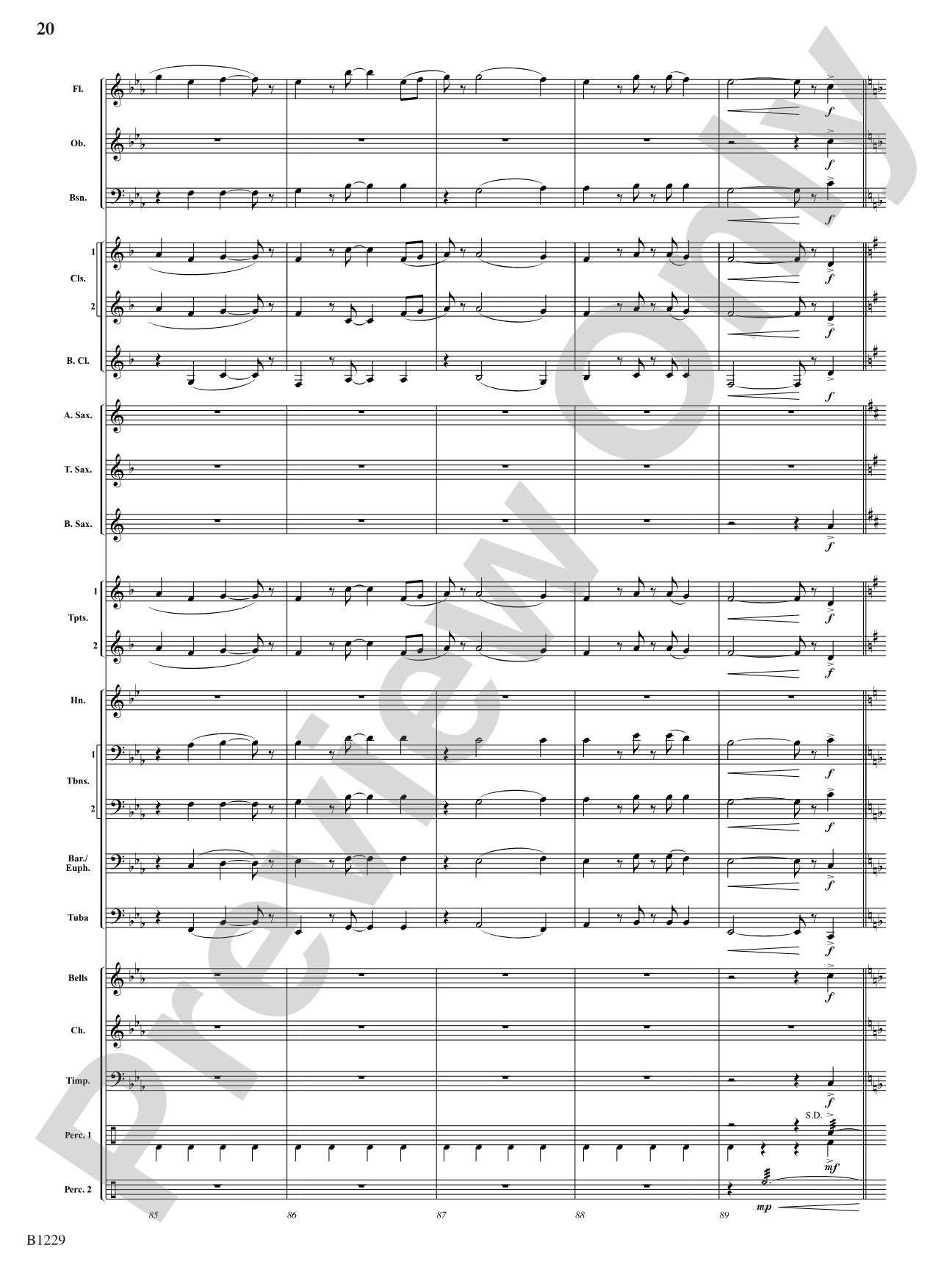 Cheyenne: Concert Band Conductor Score & Parts