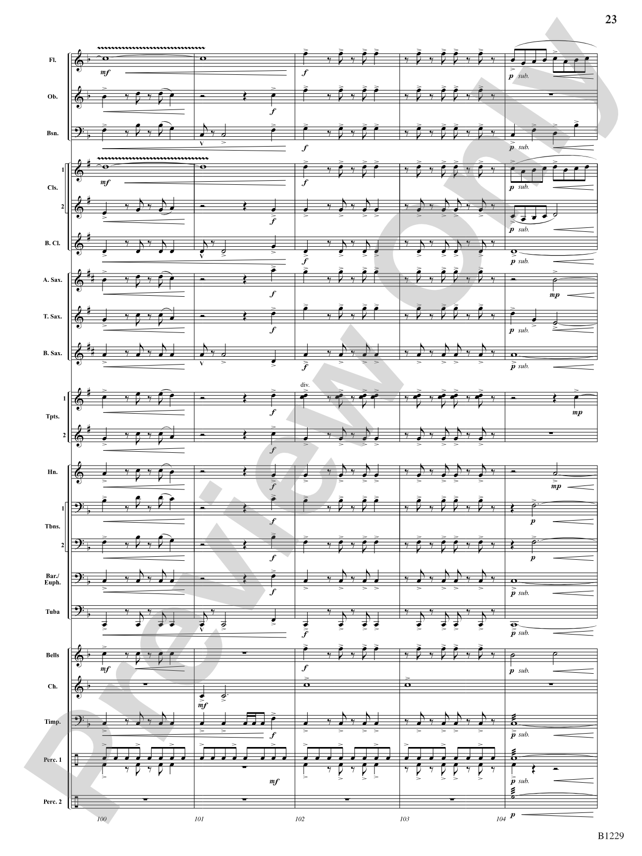 Cheyenne: Concert Band Conductor Score & Parts