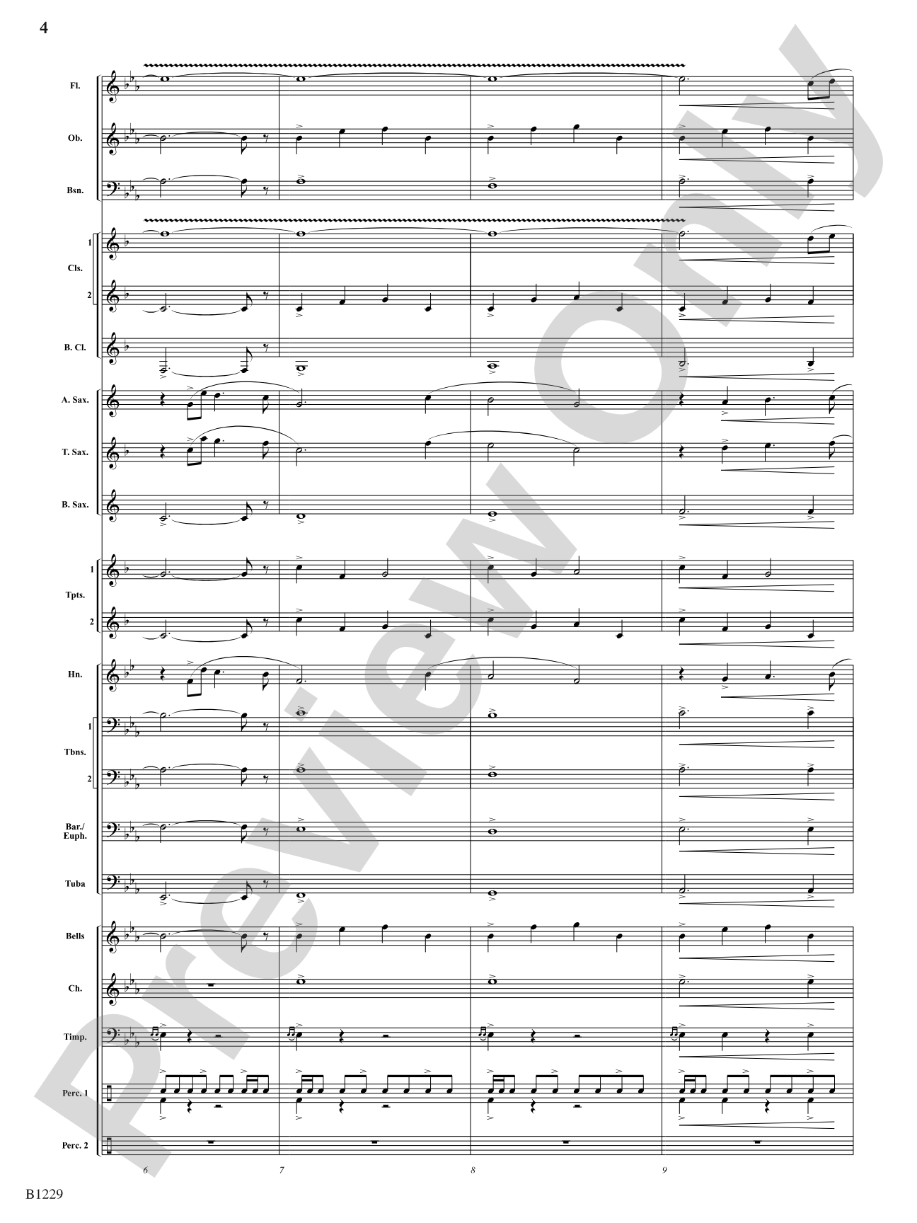 Cheyenne: Concert Band Conductor Score & Parts