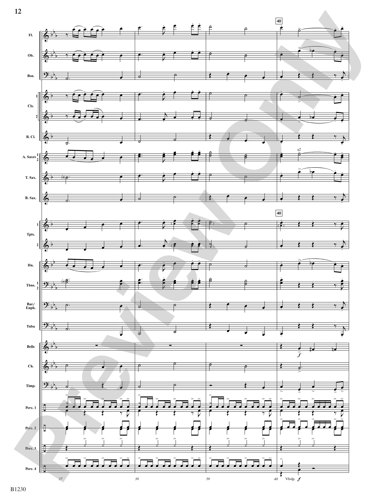 The Great American Frontier: Concert Band Conductor Score & Parts