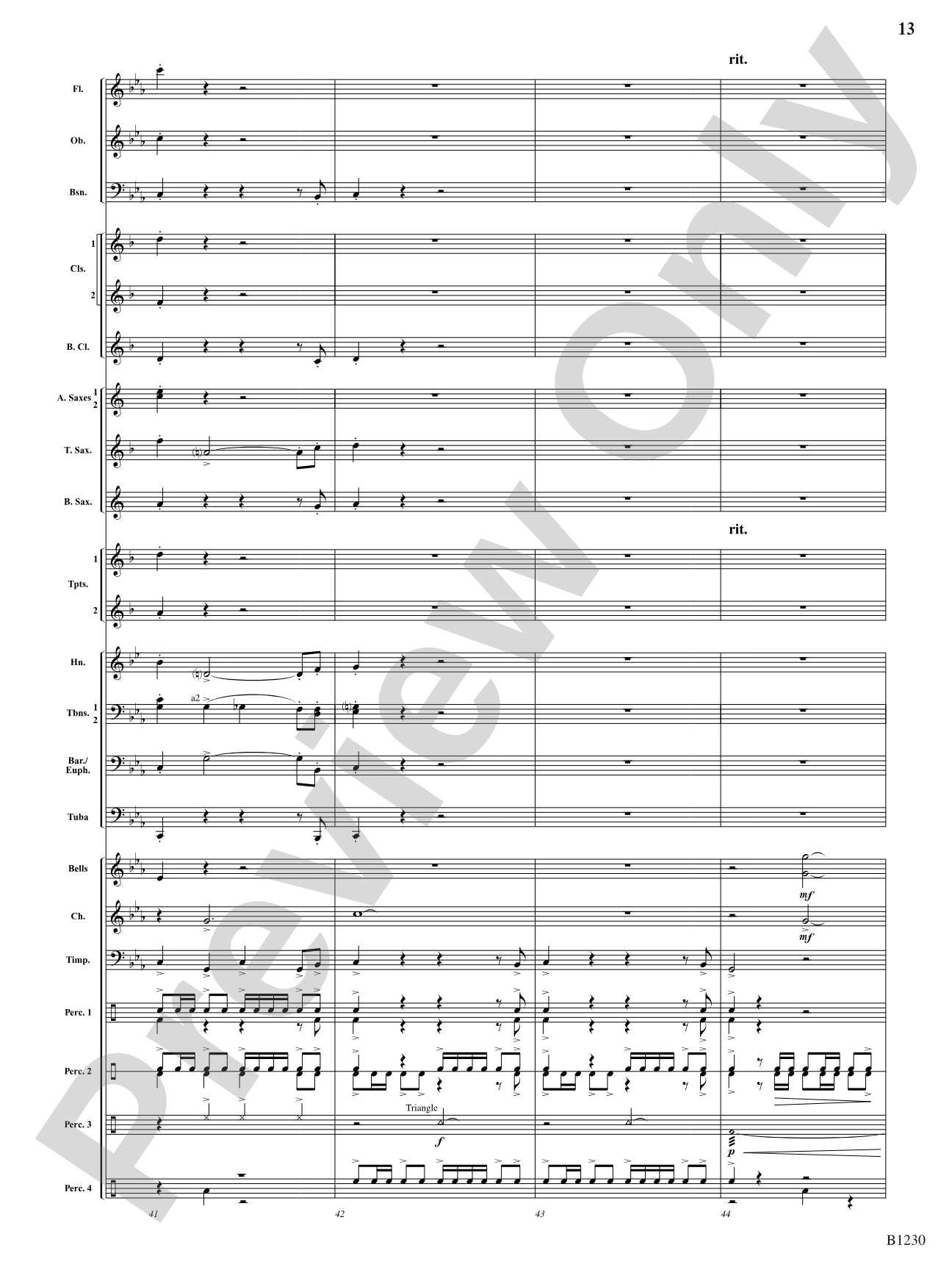 The Great American Frontier: Concert Band Conductor Score & Parts