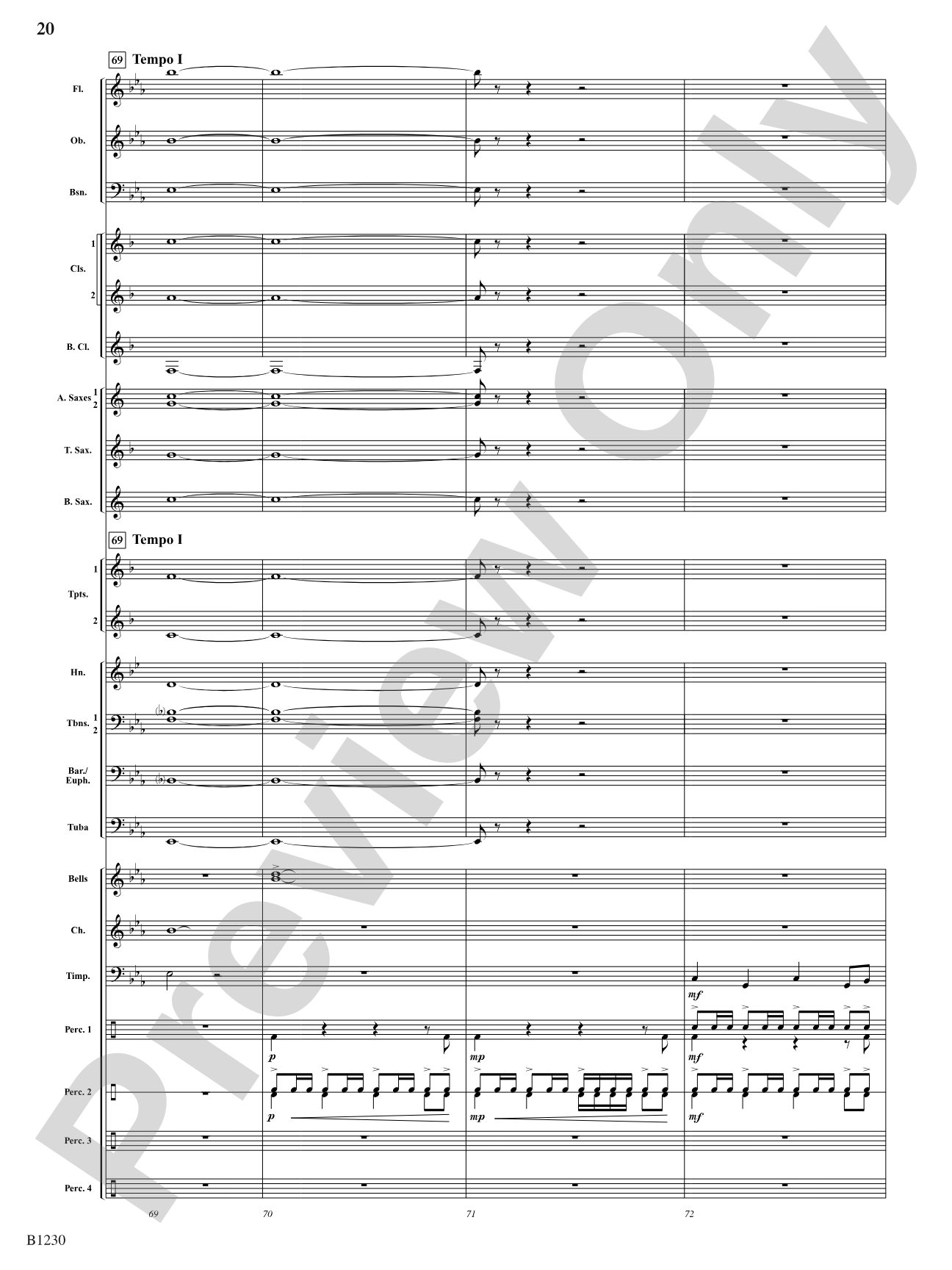 The Great American Frontier: Concert Band Conductor Score & Parts