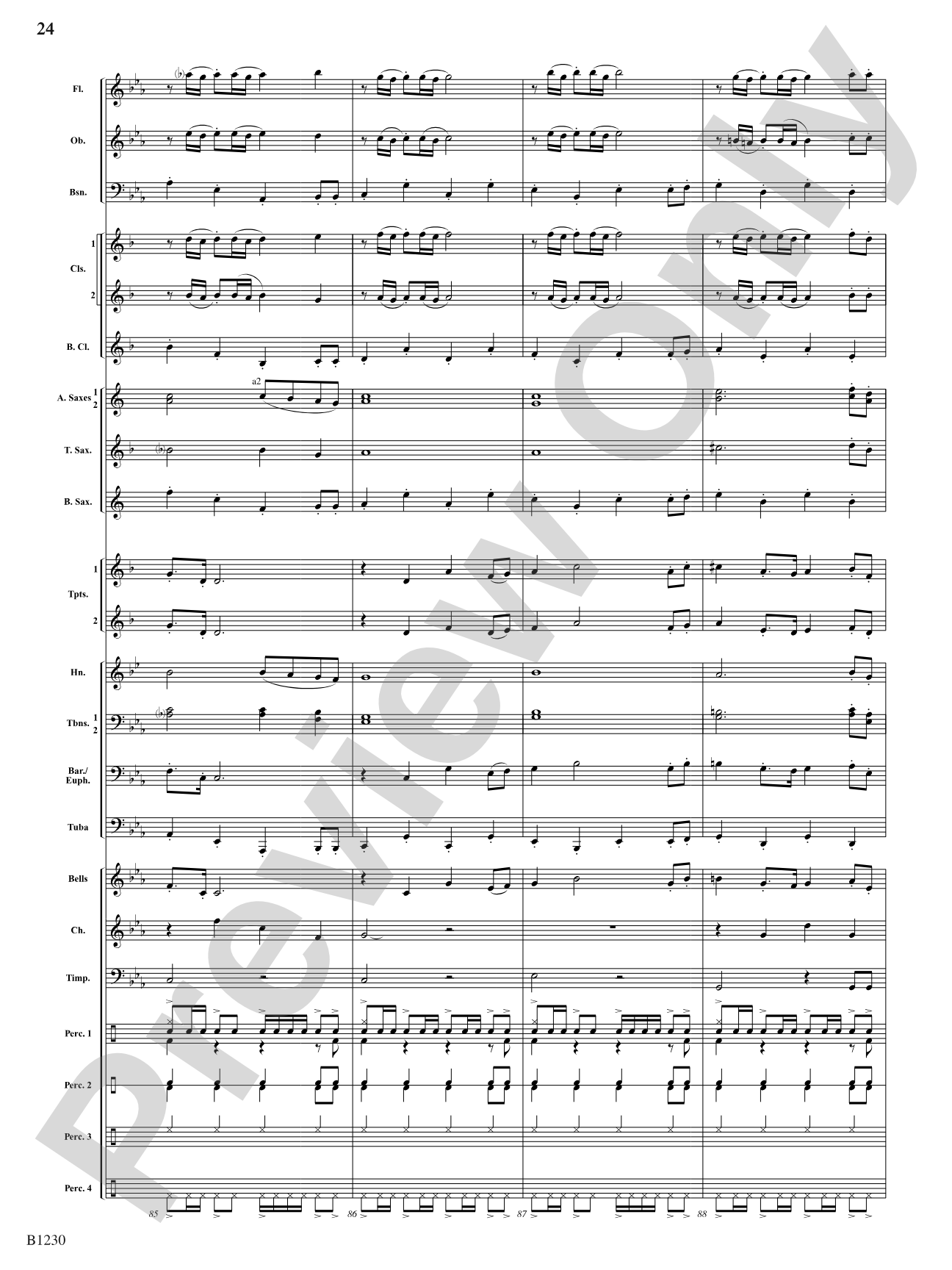 The Great American Frontier: Concert Band Conductor Score & Parts