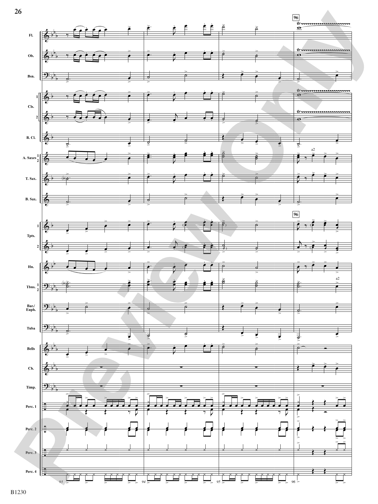 The Great American Frontier: Concert Band Conductor Score & Parts