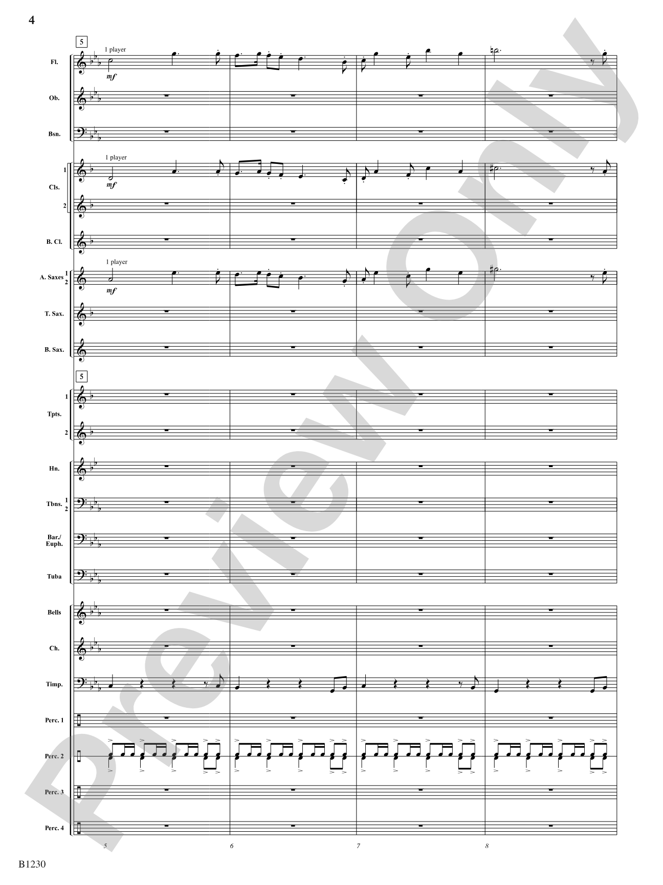 The Great American Frontier: Concert Band Conductor Score & Parts