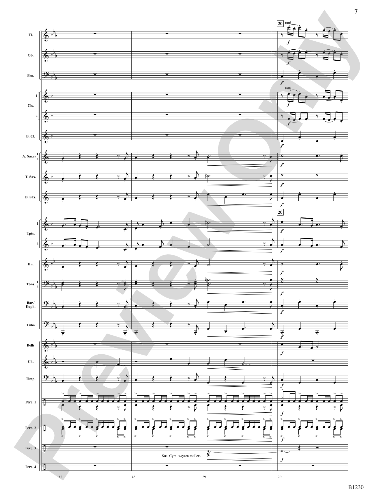 The Great American Frontier: Concert Band Conductor Score & Parts