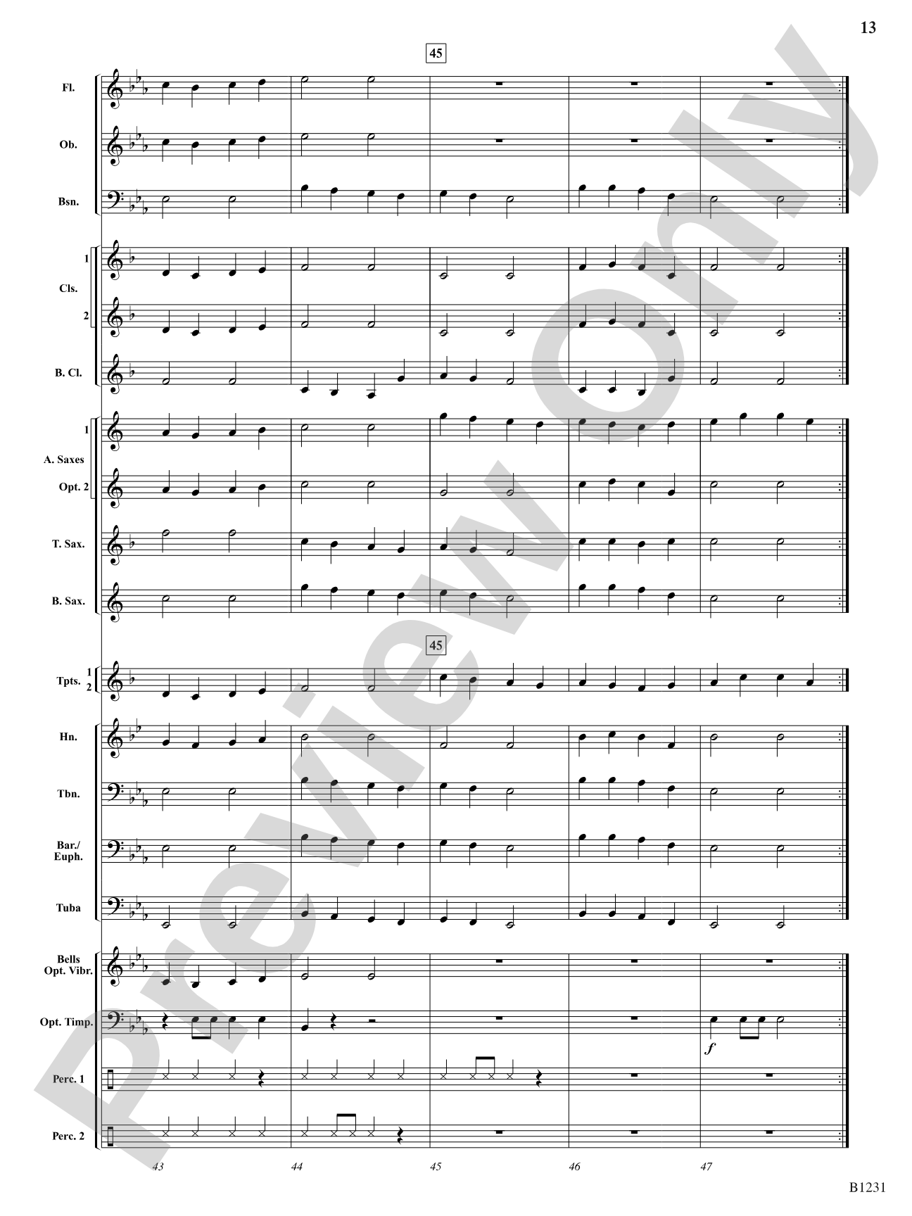 A Good King's Christmas: Concert Band Conductor Score & Parts