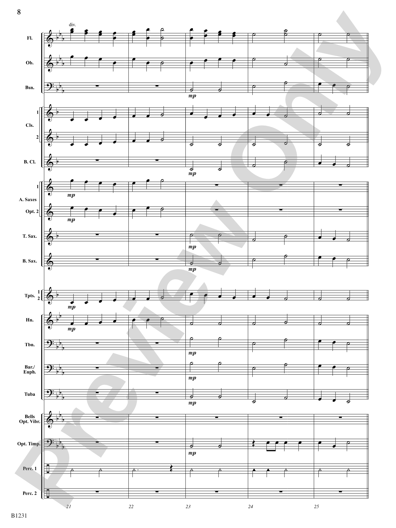 A Good King's Christmas: Concert Band Conductor Score & Parts