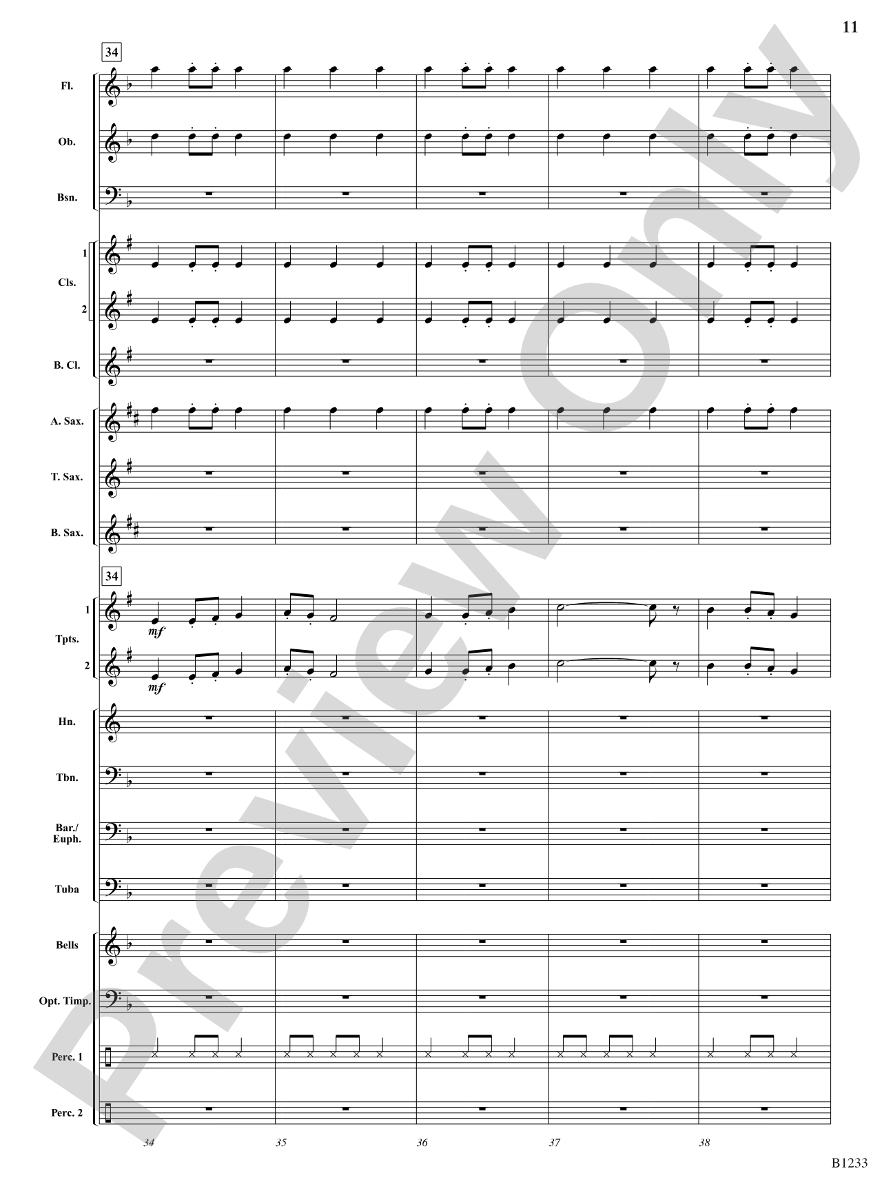 Vision Quest: Concert Band Conductor Score & Parts