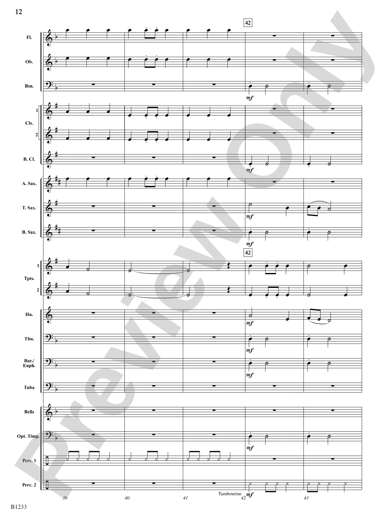 Vision Quest: Concert Band Conductor Score & Parts
