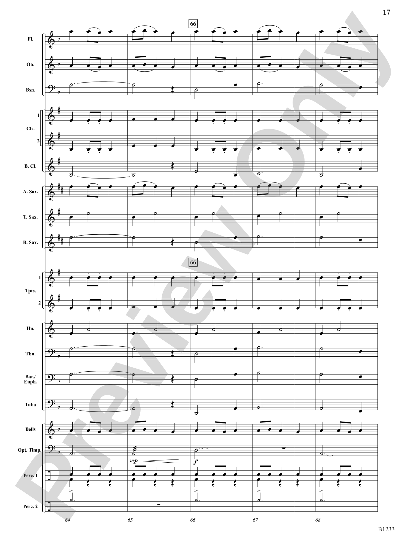 Vision Quest: Concert Band Conductor Score & Parts