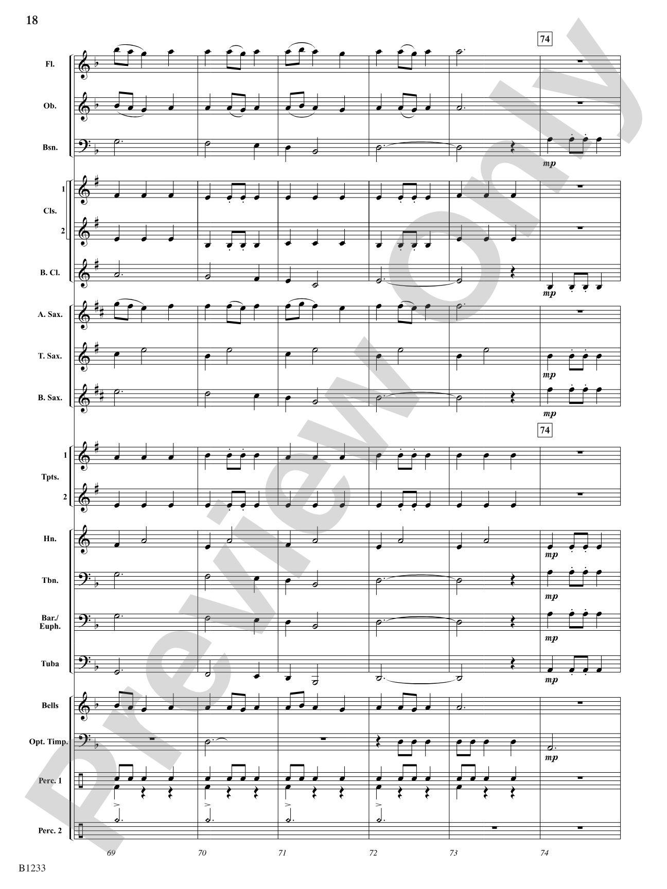 Vision Quest: Concert Band Conductor Score & Parts