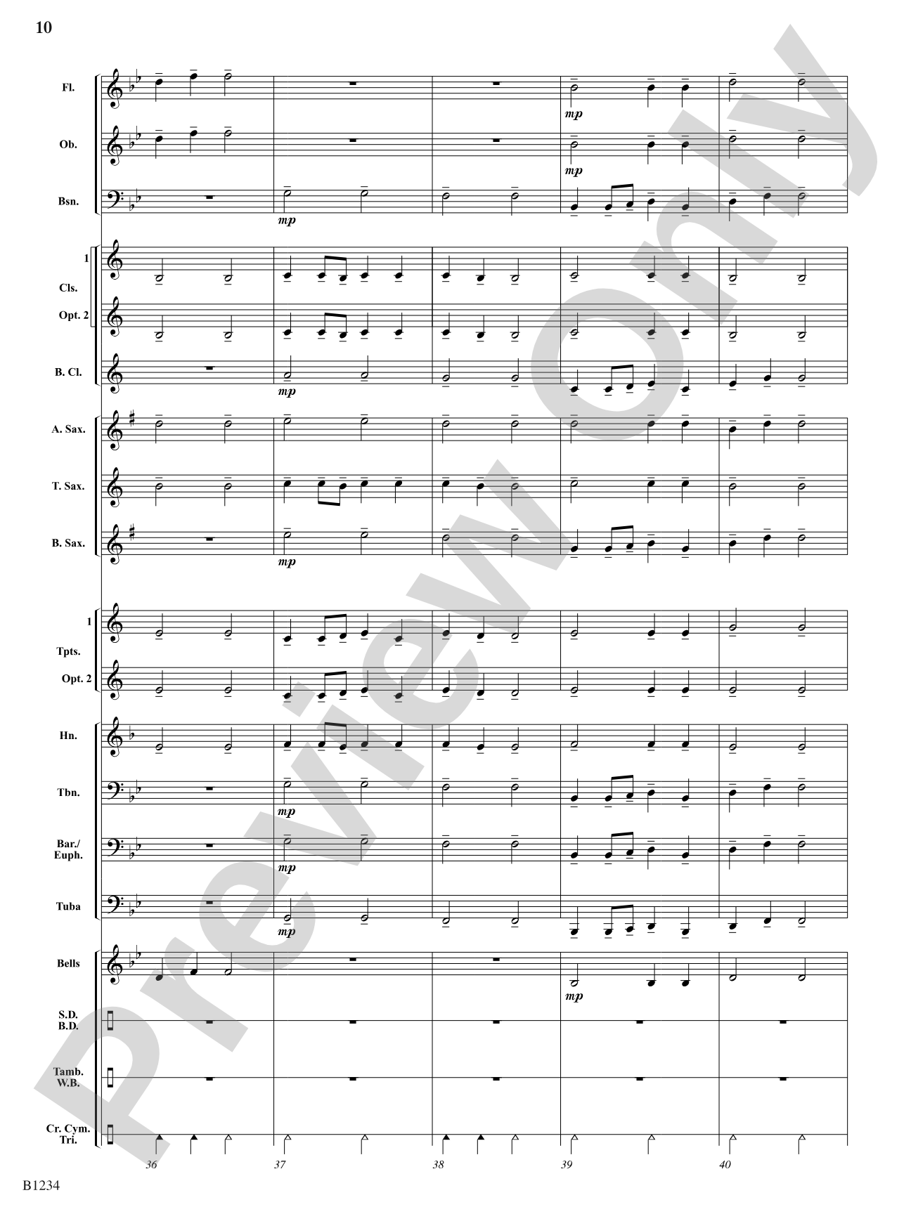 Courtly Dance and Procession: Score