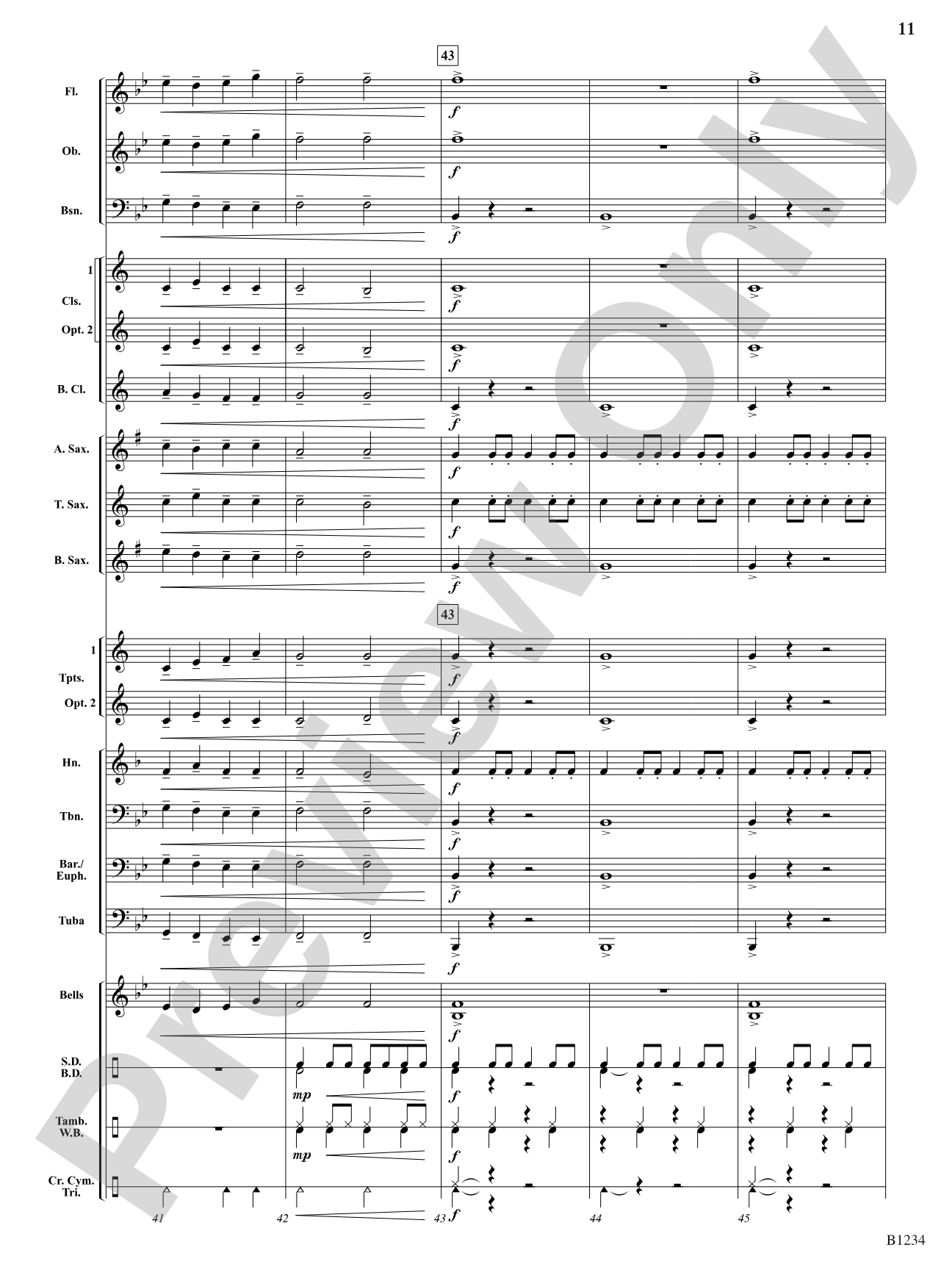 Courtly Dance and Procession: Score