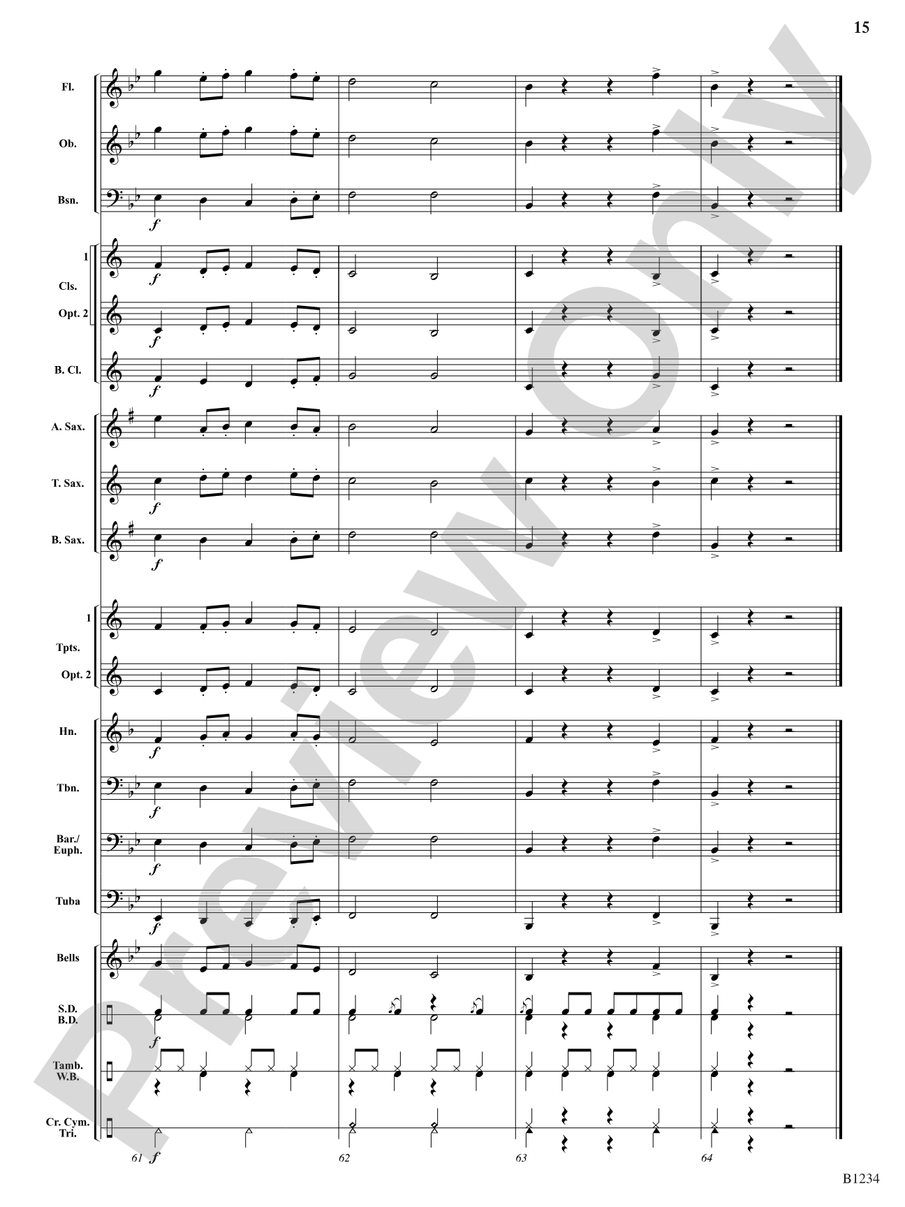 Courtly Dance and Procession: Score