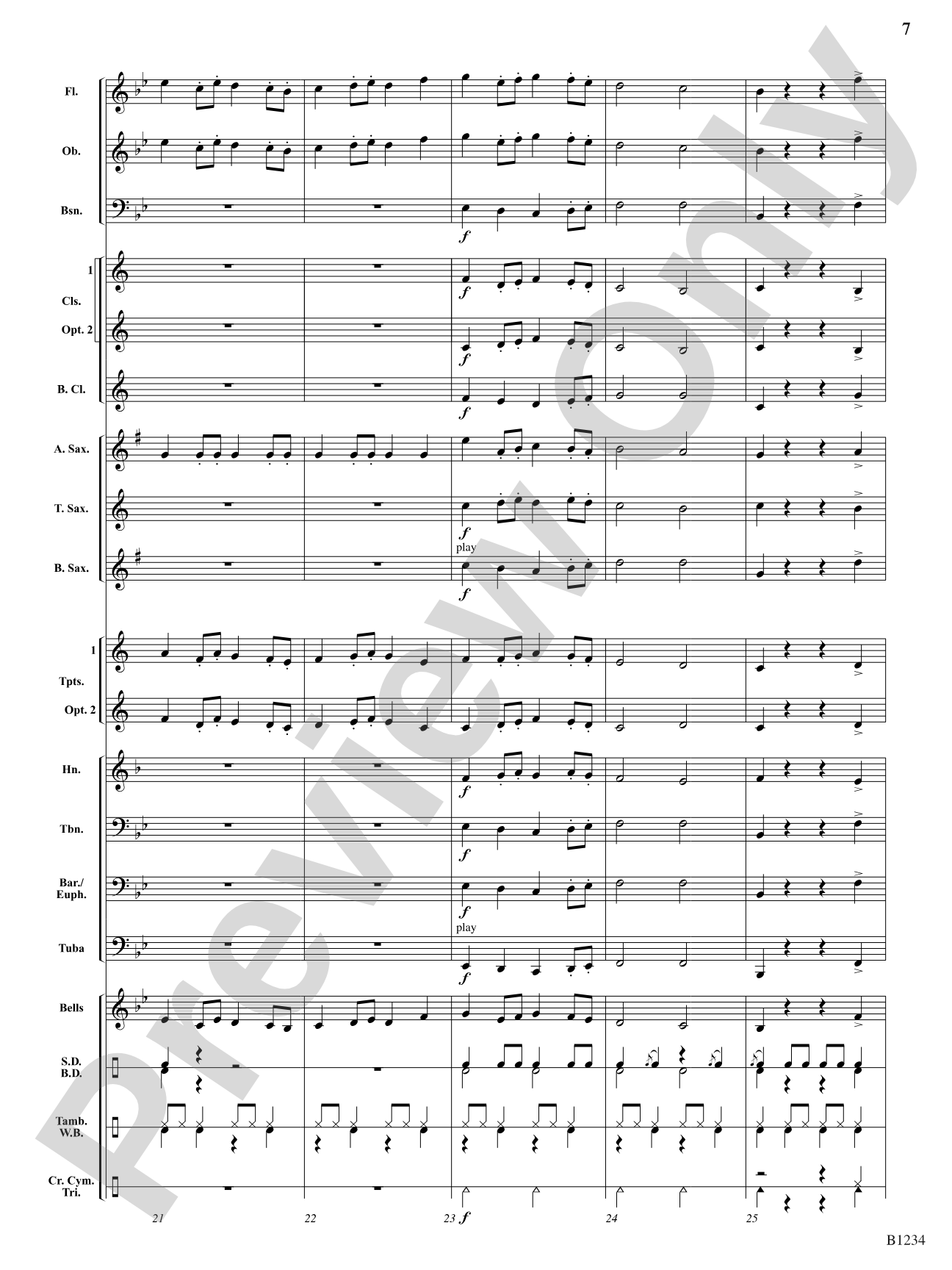 Courtly Dance and Procession: Score