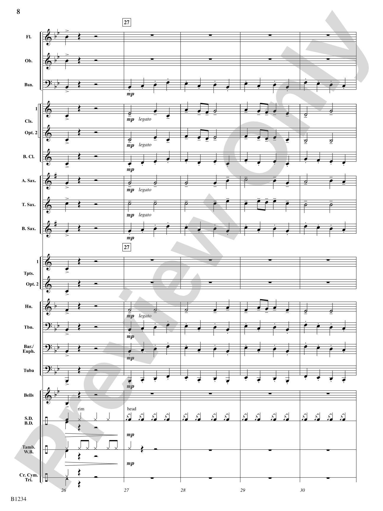 Courtly Dance and Procession: Score