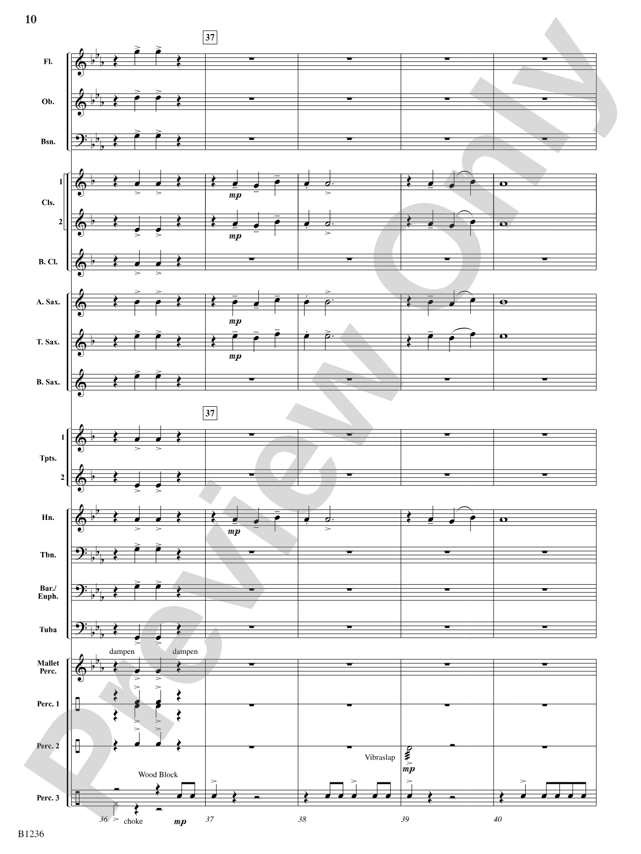 Chorale and Mystic Chant: Concert Band Conductor Score & Parts
