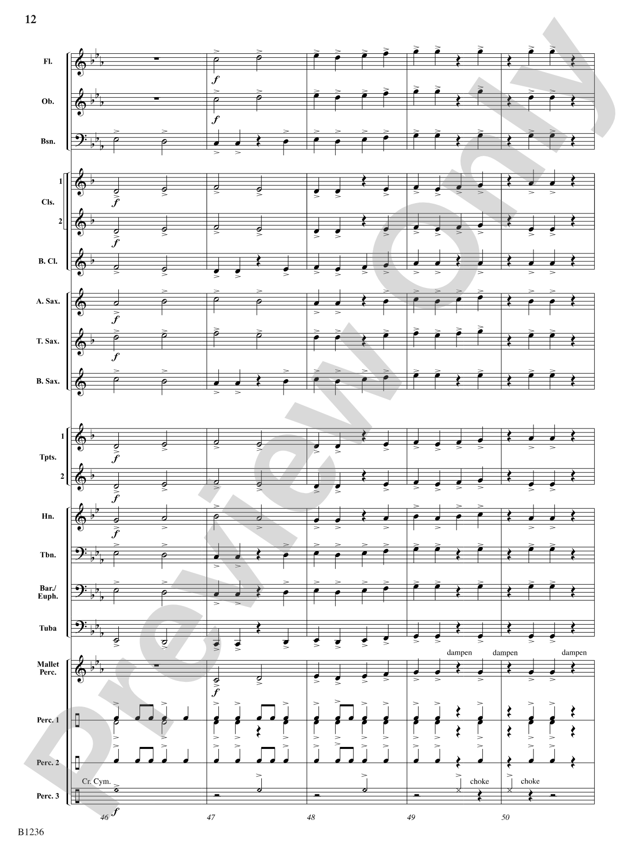 Chorale and Mystic Chant: Concert Band Conductor Score & Parts