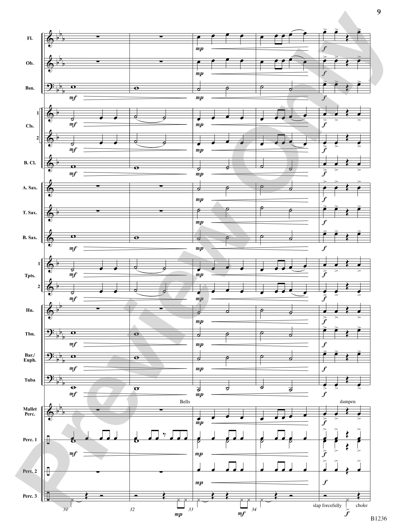 Chorale and Mystic Chant: Concert Band Conductor Score & Parts
