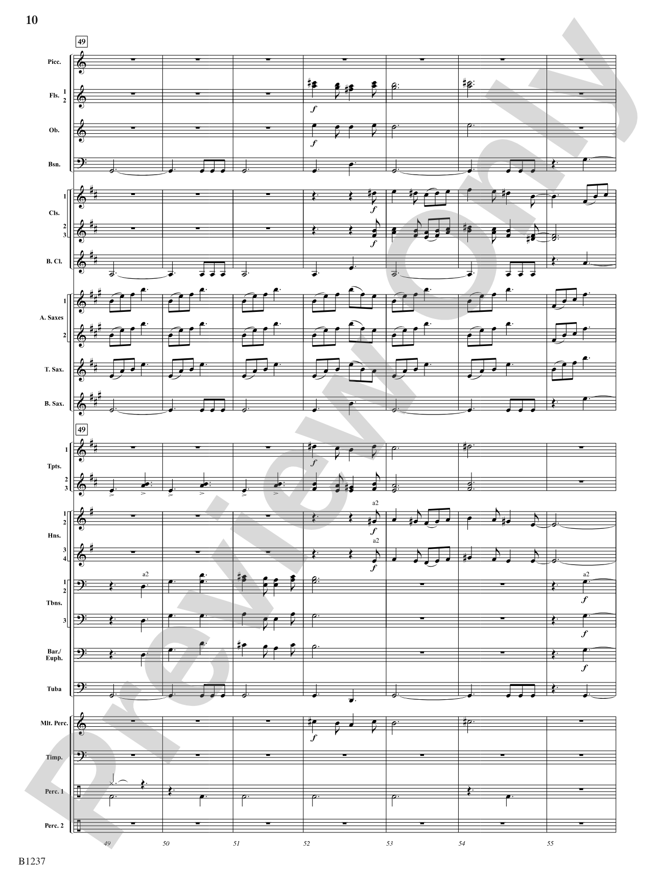 Beyond the Summit: Concert Band Conductor Score & Parts