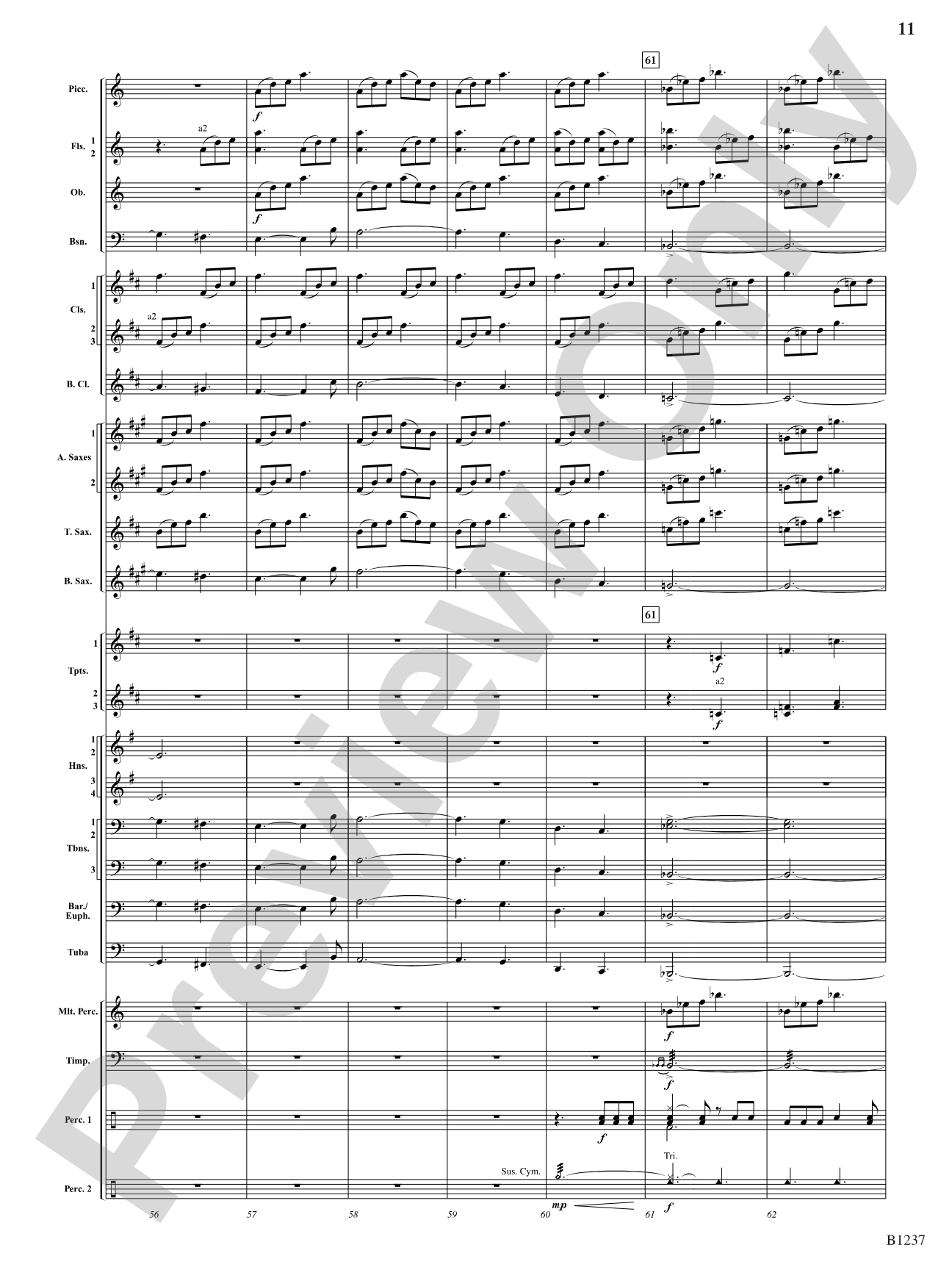 Beyond the Summit: Concert Band Conductor Score & Parts