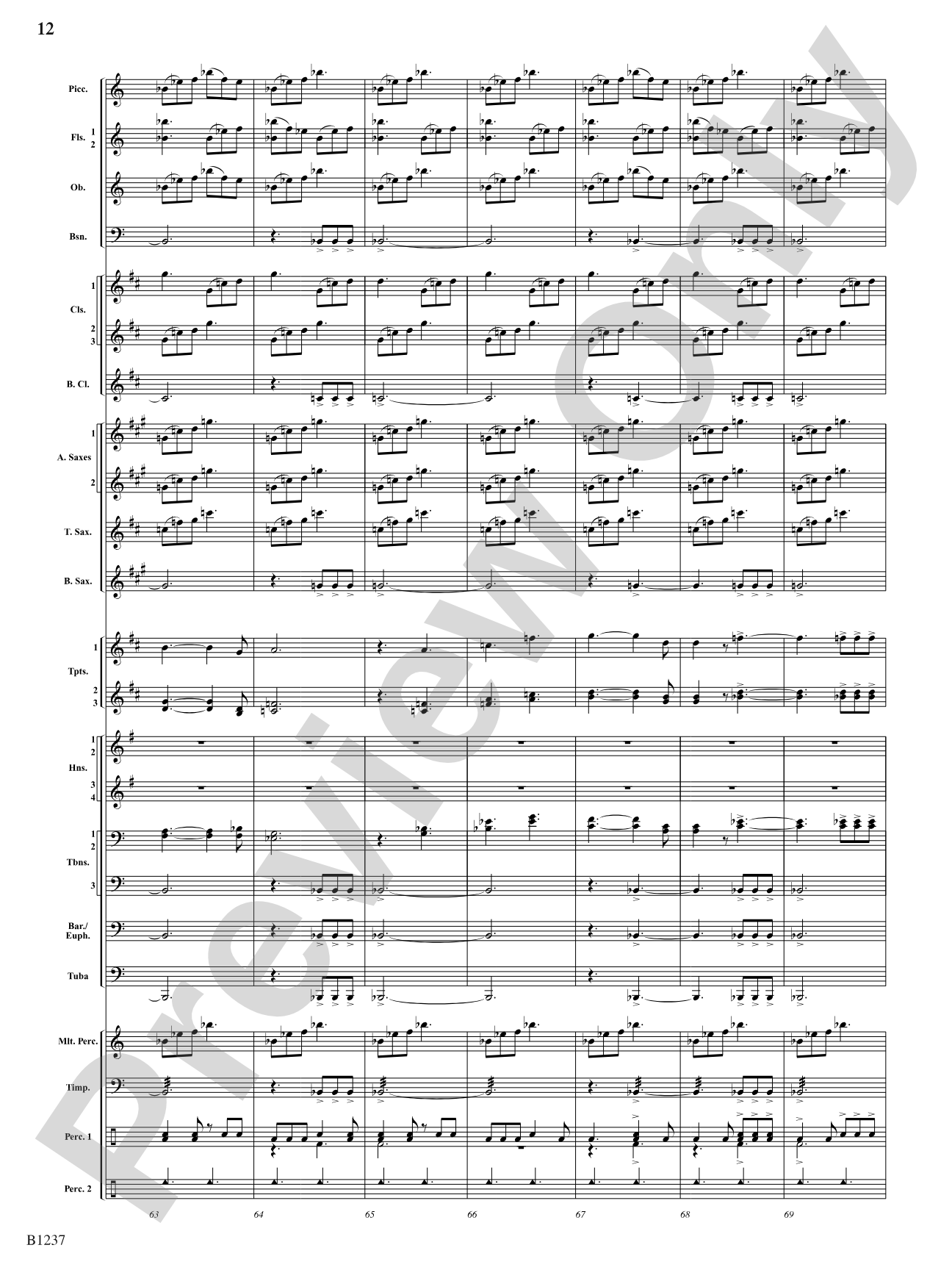 Beyond the Summit: Concert Band Conductor Score & Parts