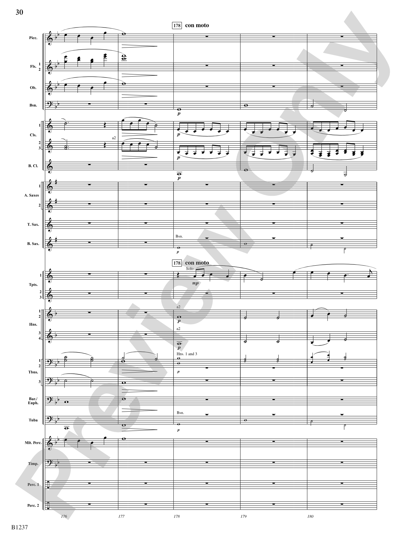 Beyond the Summit: Concert Band Conductor Score & Parts