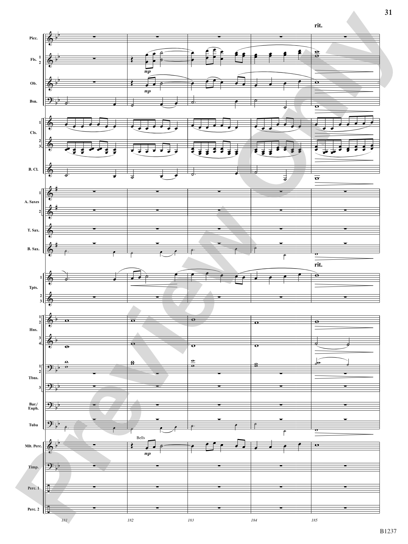 Beyond the Summit: Concert Band Conductor Score & Parts