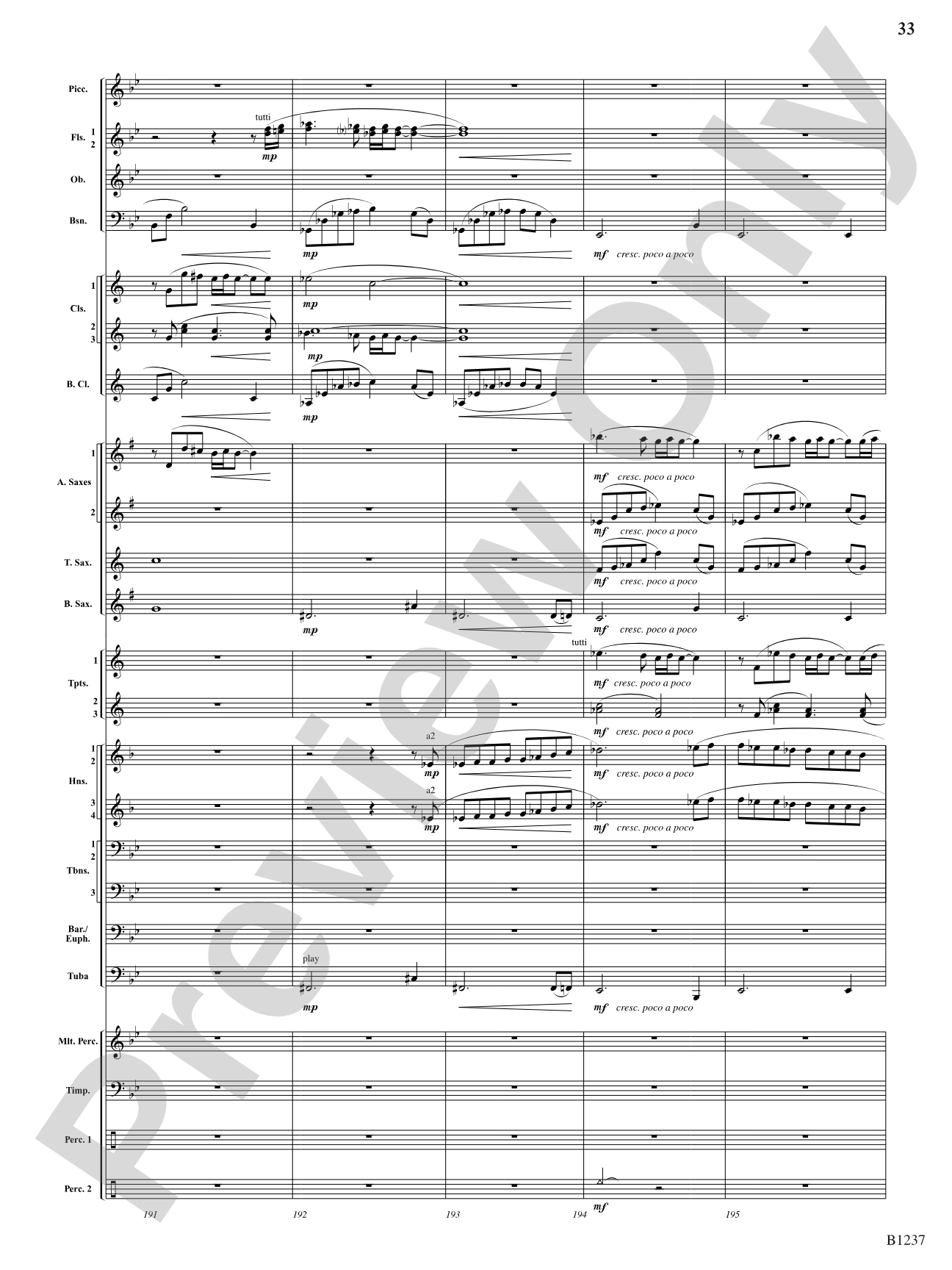 Beyond the Summit: Concert Band Conductor Score & Parts