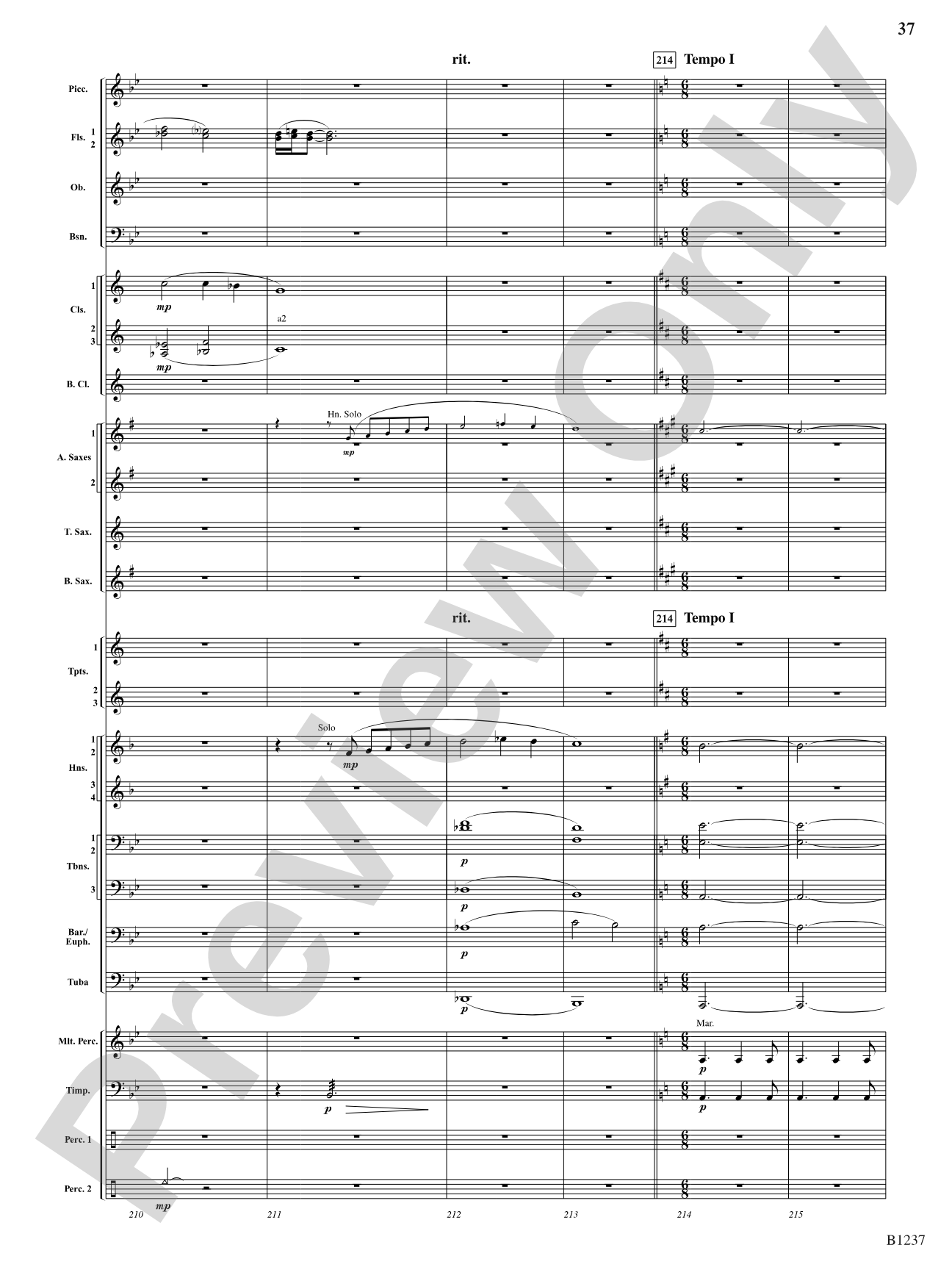 Beyond the Summit: Concert Band Conductor Score & Parts