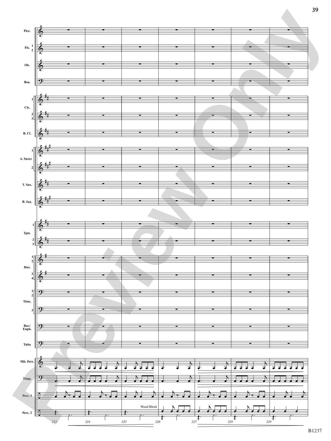 Beyond the Summit: Concert Band Conductor Score & Parts