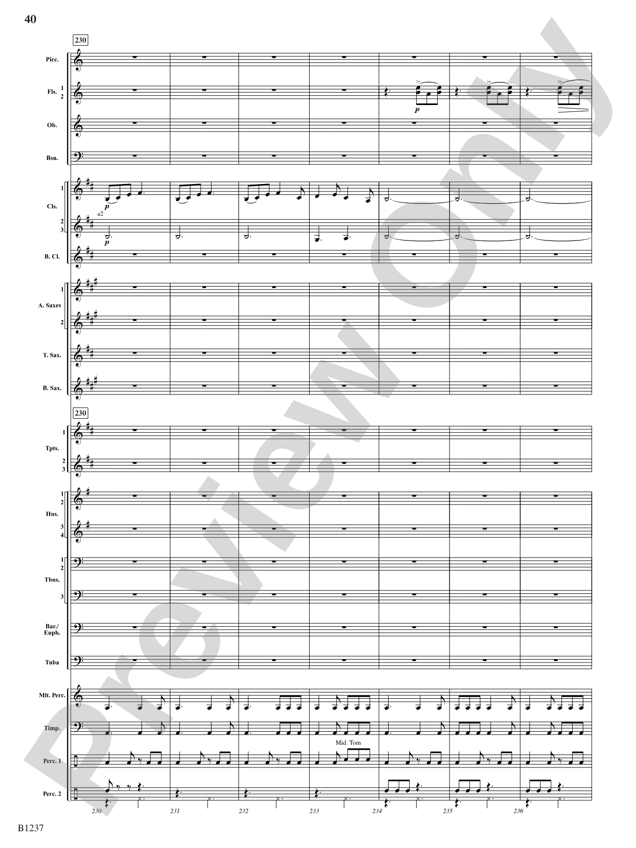 Beyond the Summit: Concert Band Conductor Score & Parts
